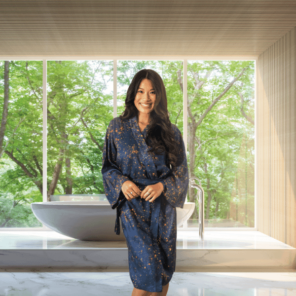 Kayori Ichiro Groen Kimono Tencel- Blauw - S