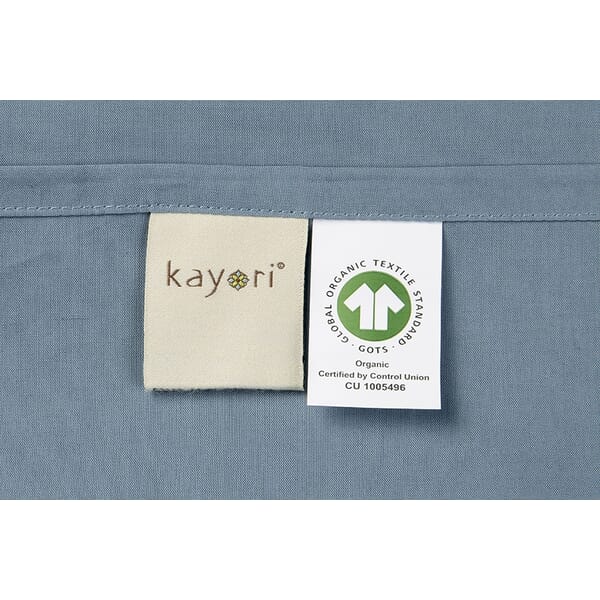 Kayori Shizu-Kissenbezug-40x80-2Stück -Baumwolle Perkal-Blau
