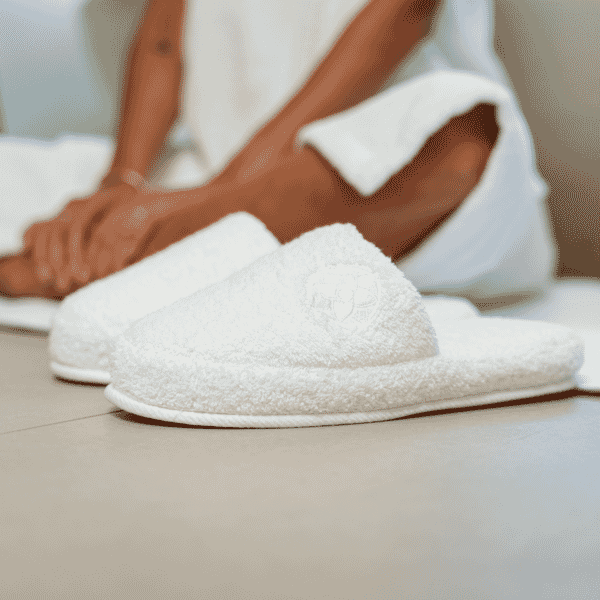 Kayori Home Spa Bath Slippers - Vit